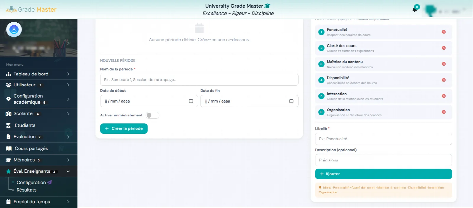 Évaluation des enseignants
